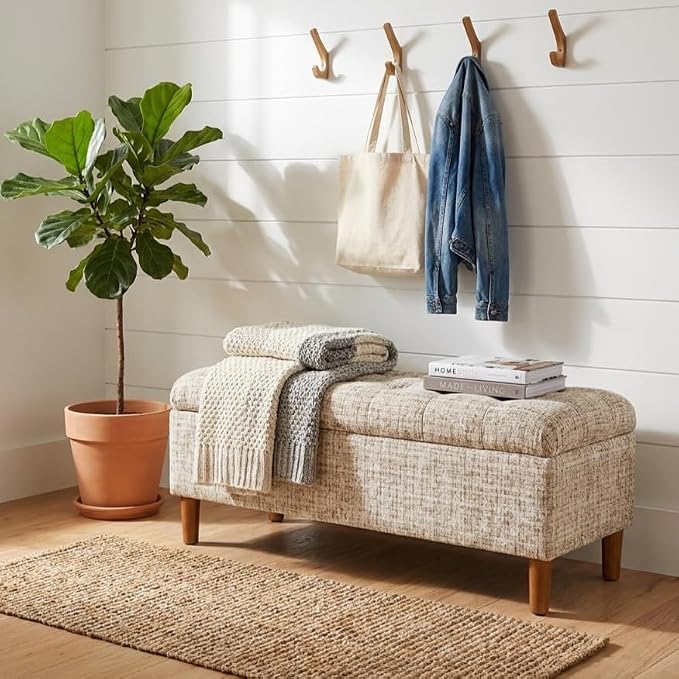 Cream Textural Woven