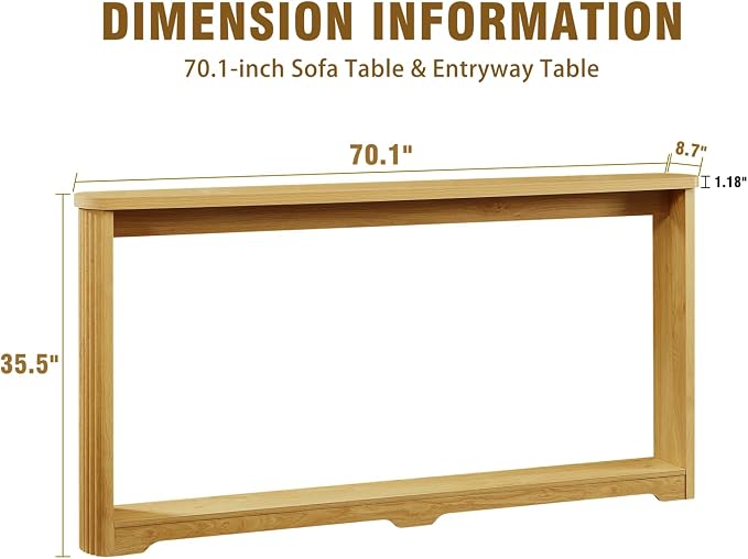 70.10'' Natural