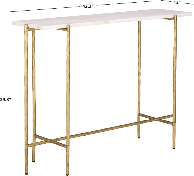 Brass/White