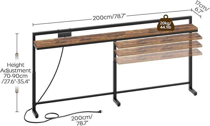 Rustic Brown + Black