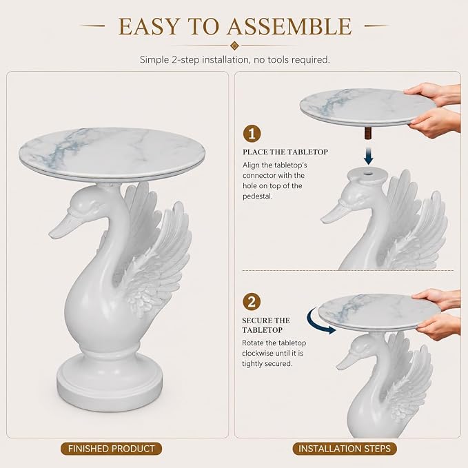 Swan - White Glossy