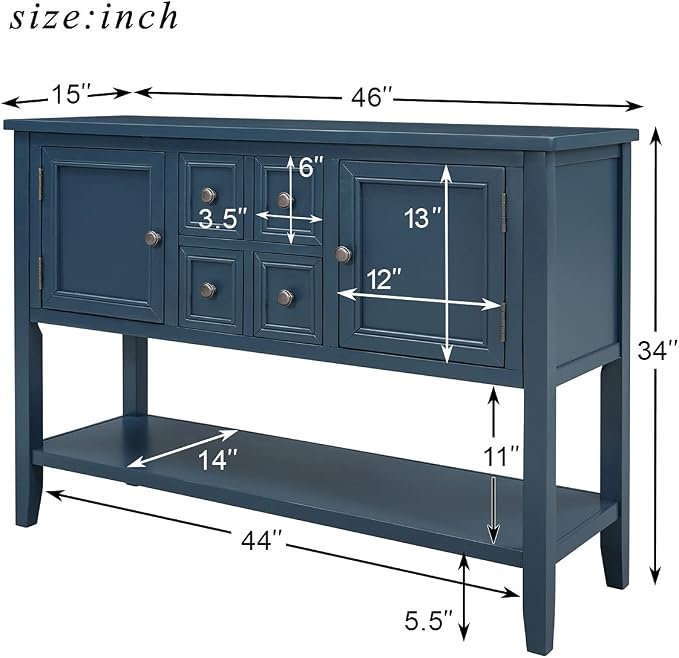 Retro Blue + Wood