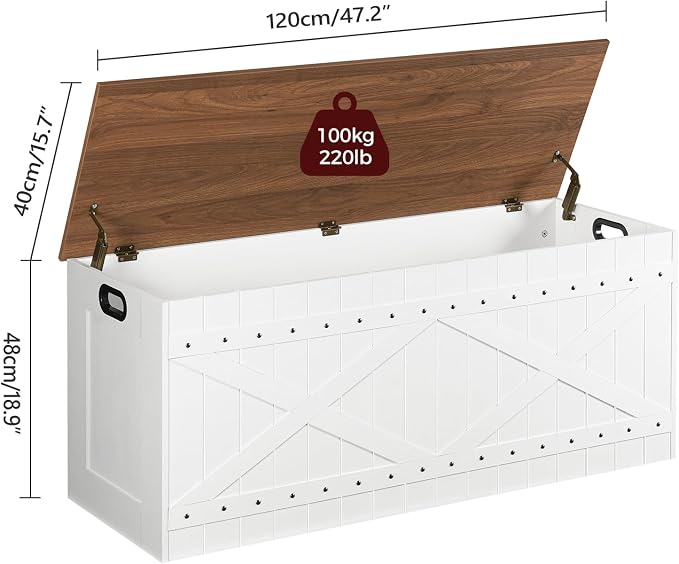 White + Walnut