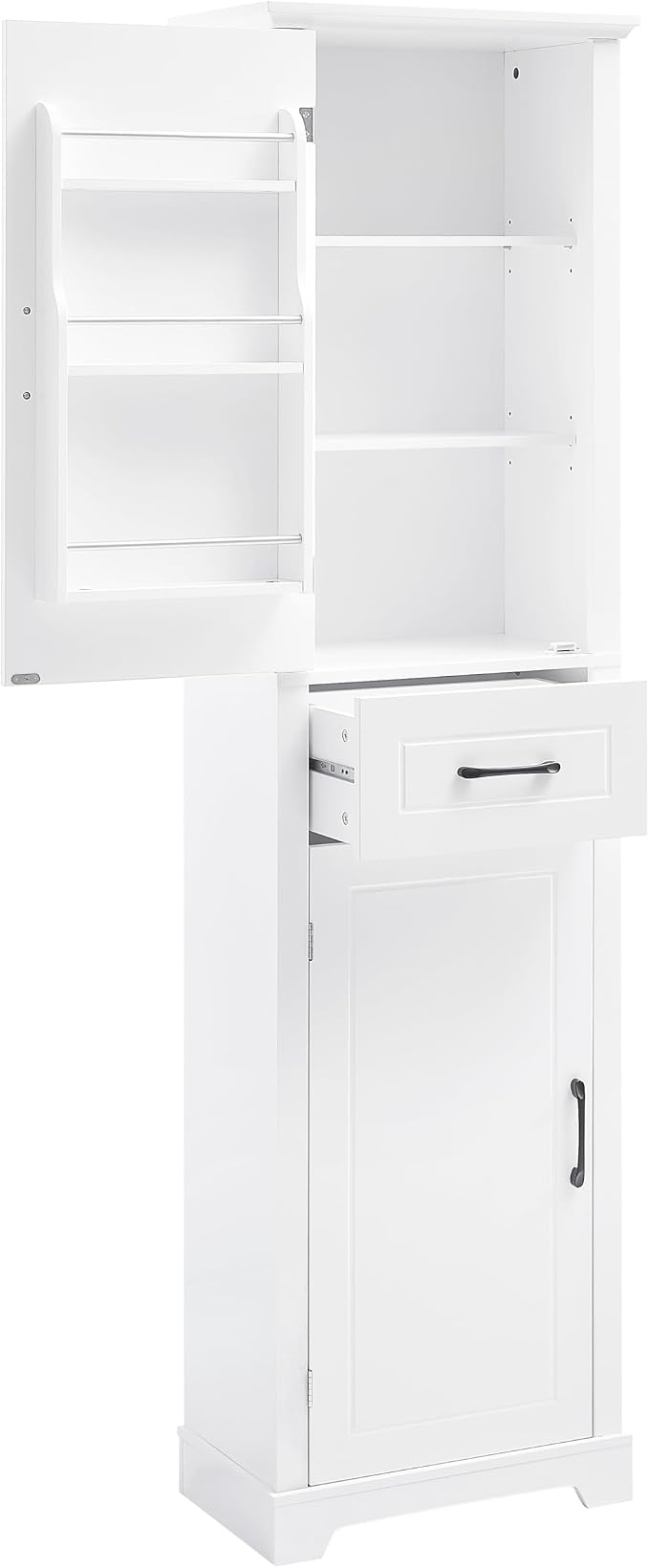 White + Medium Density Fiberboard