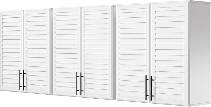 White Louvered