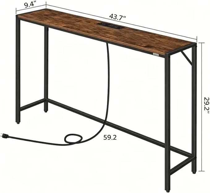Rustic Brown, Black