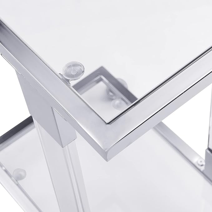 End Table - Mobile Silver