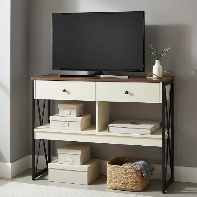 Walnut&white