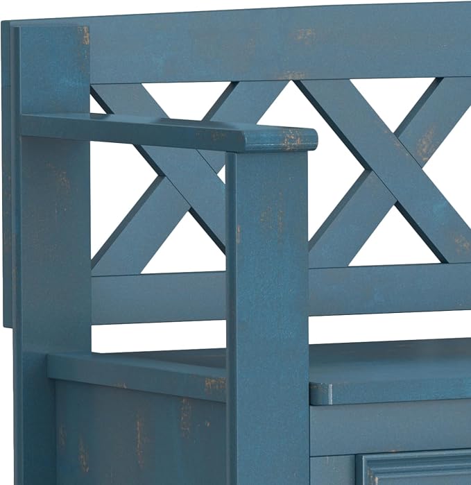 Distressed Coastal Blue
