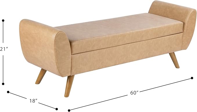 Sand Faux Leather