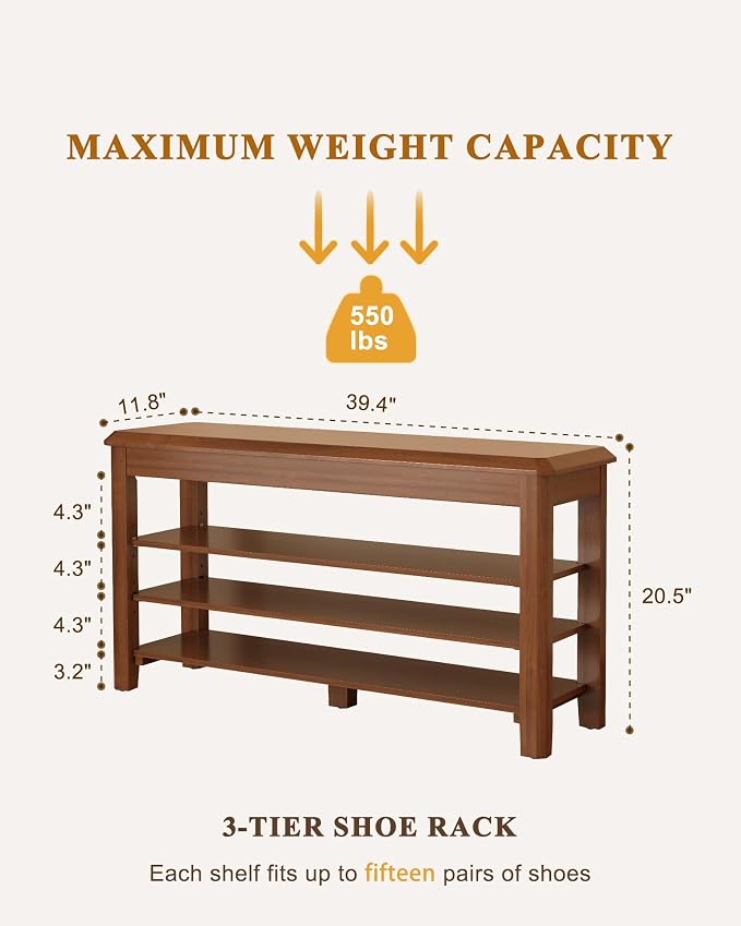 Walnut-3 Tier(wood)