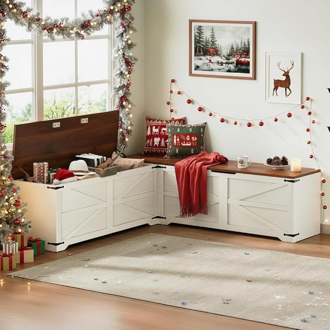 White/Walnut