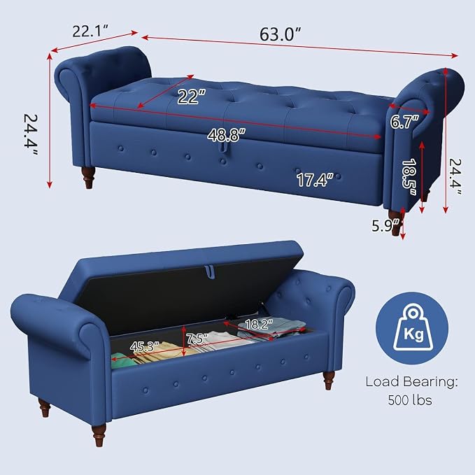 Blue Polyester