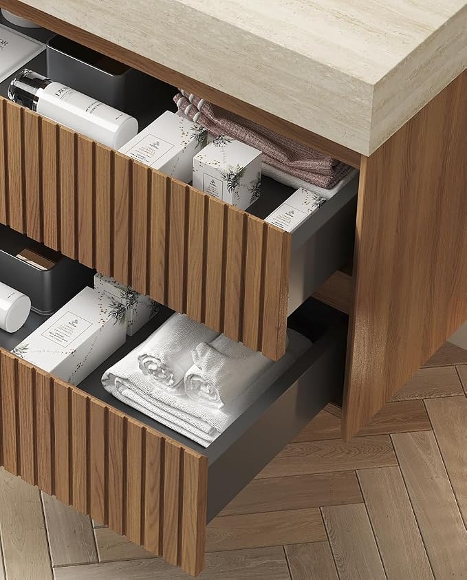 Brown Oak - Cabinet Only