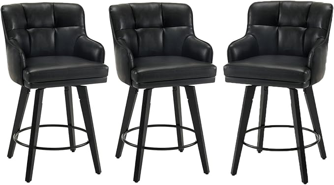 Black- Faux Leather