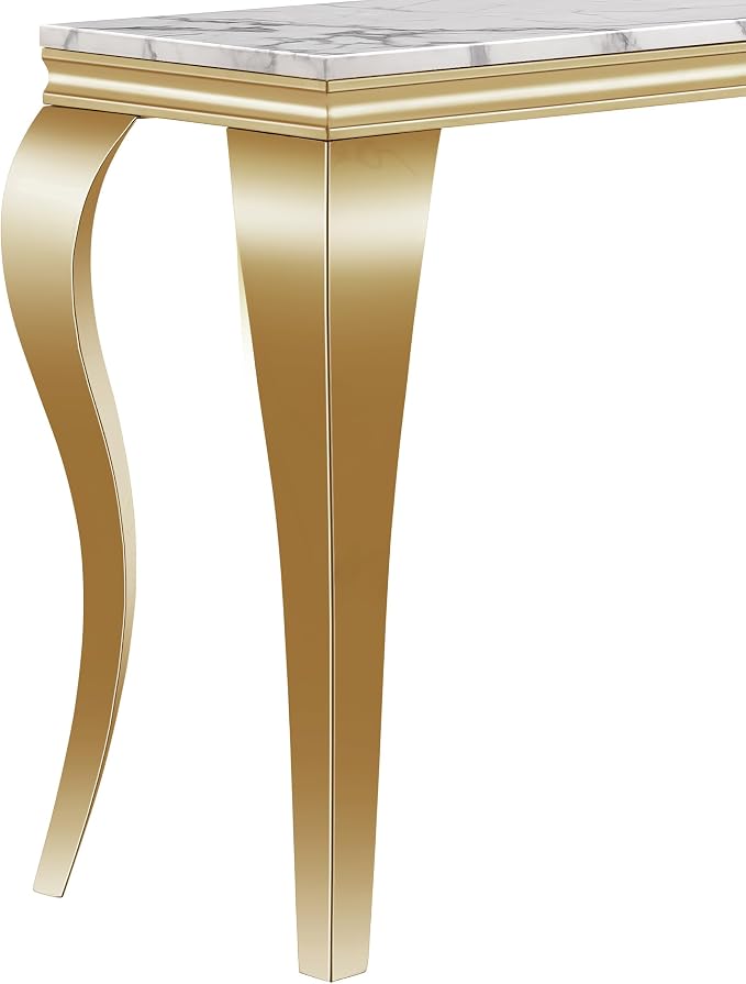White & Gold-snake Legs