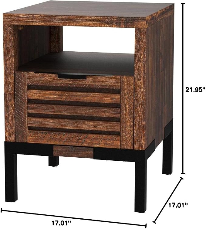 Nighstand Rustic Chesnut