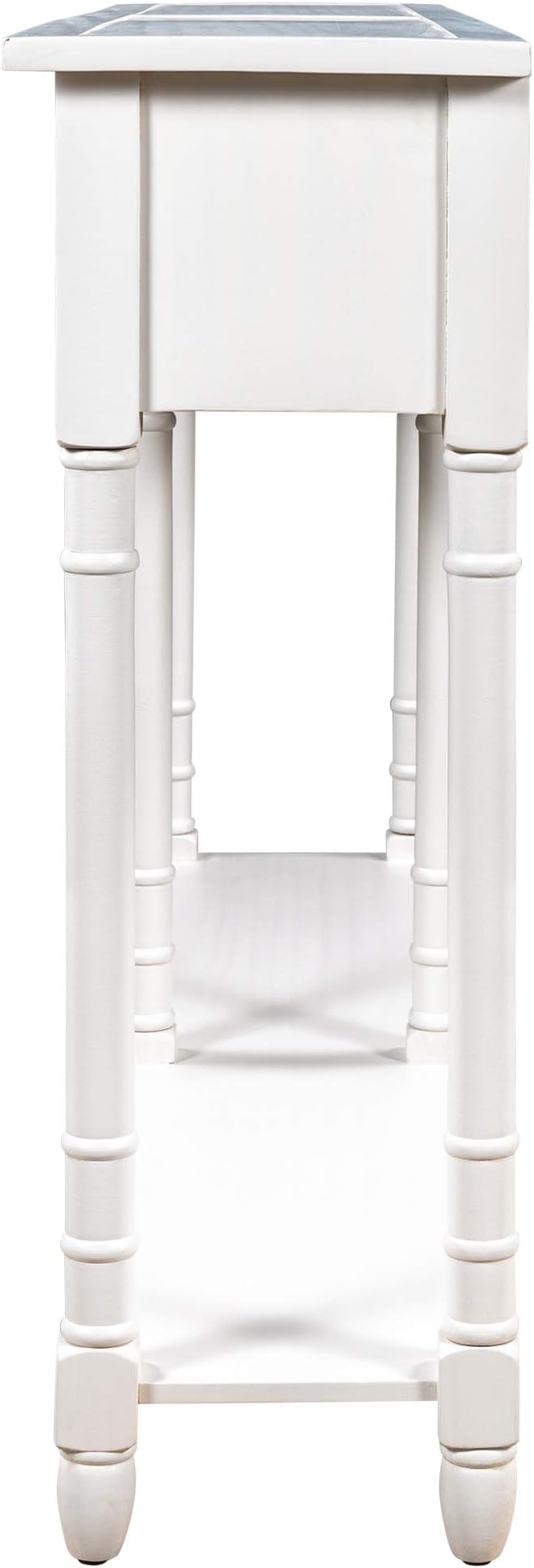 Ivory White+2 Drawers