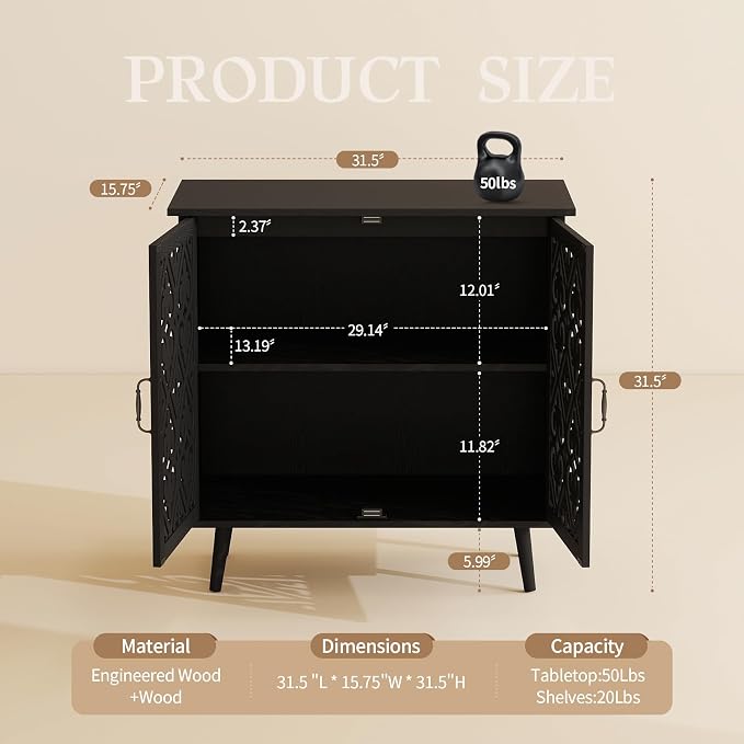 Black Buffet - 1 Pcs