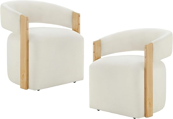 Linen Wooden-armrest