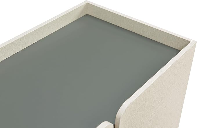 Cream Weave & Sage Green
