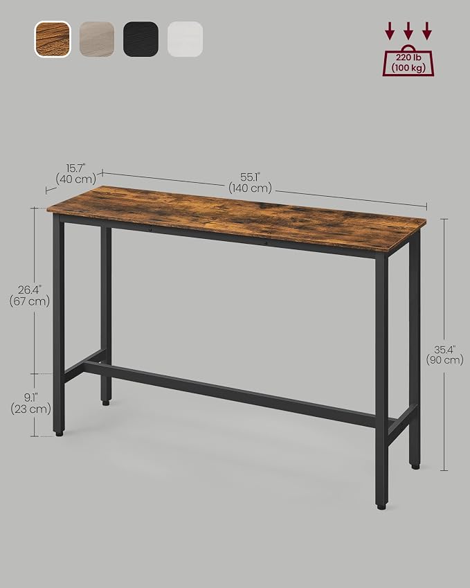 Rustic Brown + Ink Black