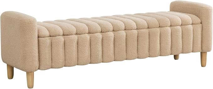 Teddy Fabric Ribbed - Wheat