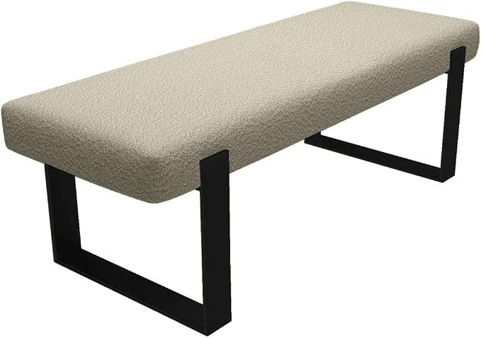 Boucle Beige - Matte Black