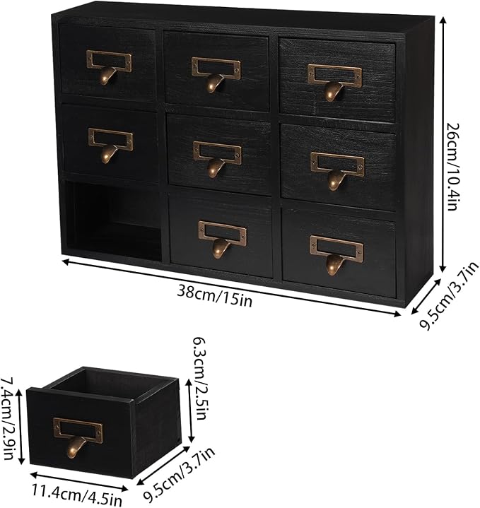 Black-9 Drawer