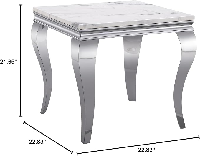 Silver-end Table