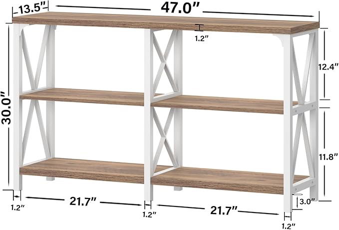 White and Rustic Oak