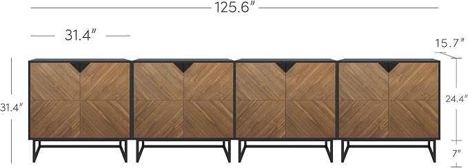 Matte Black-brushed Fir