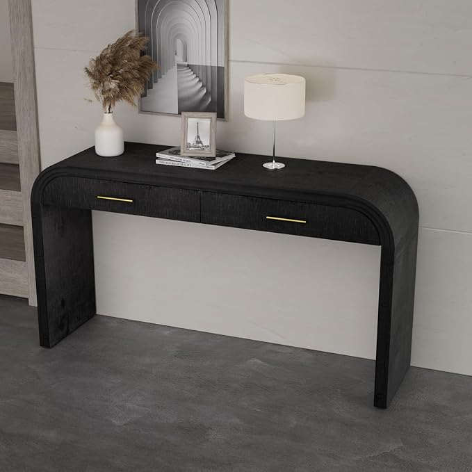 Black With Drawers