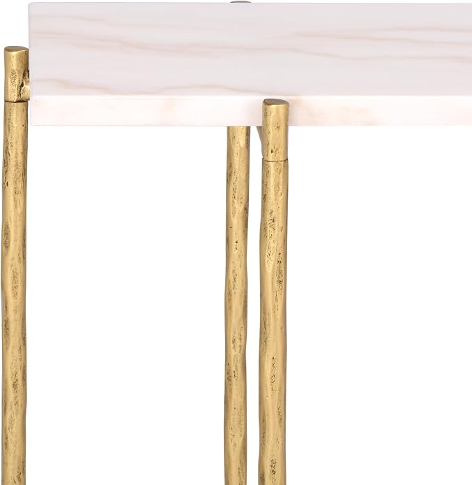 Brass/White