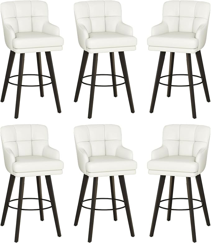 White- Faux Leather