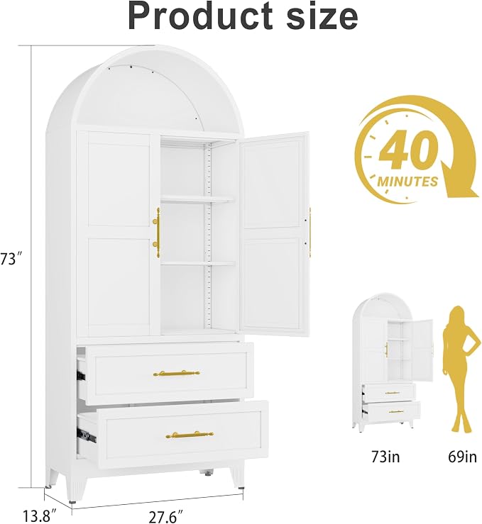 White-drawer
