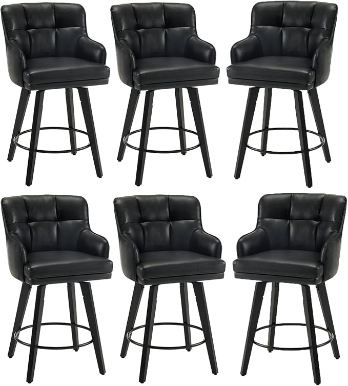 Black- Faux Leather