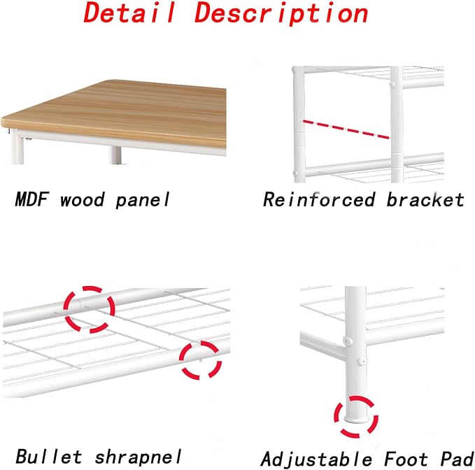 White + Nordic Walnut