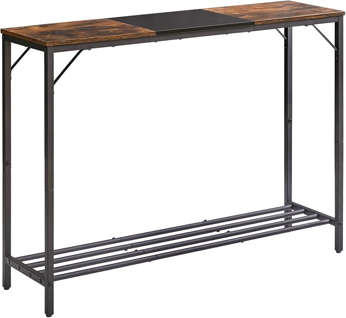 Rustic Brown and Black