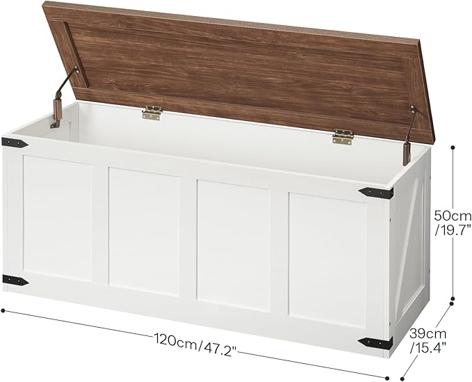 White + Walnut