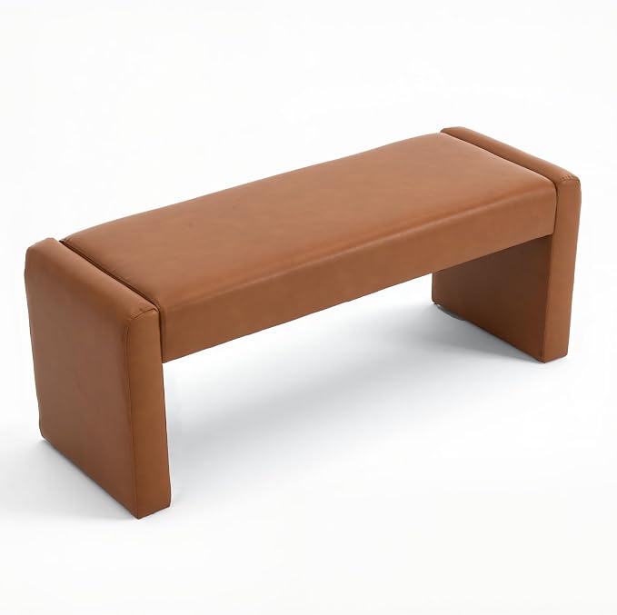Faux Leather-camel Brown