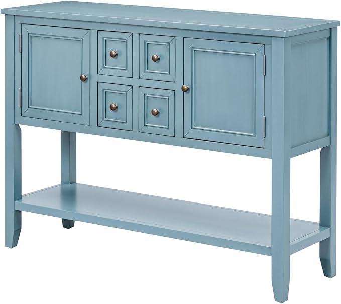 Dark Blue-4 Drawers