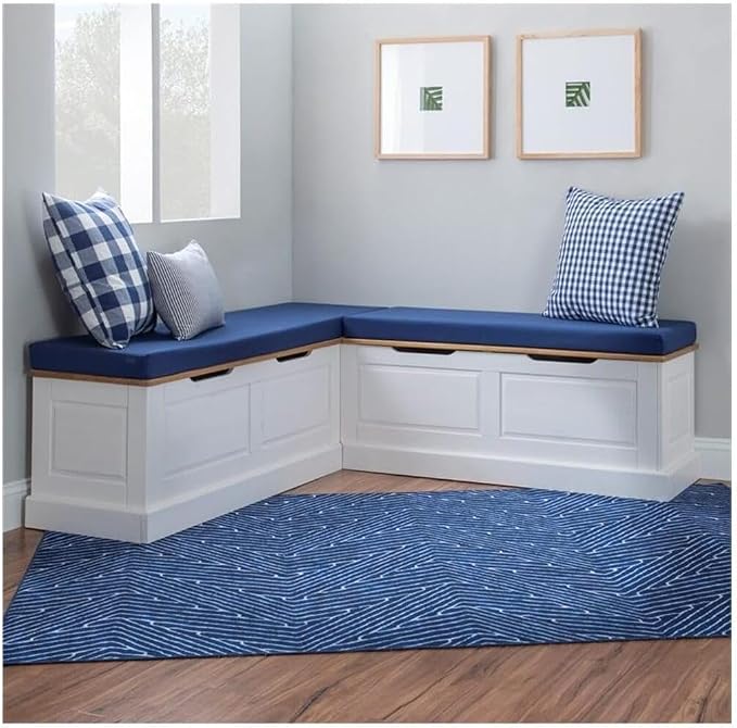 Natural White Navy