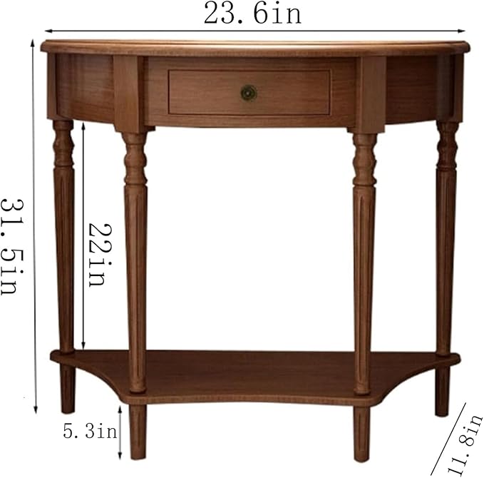 Walnut-colored