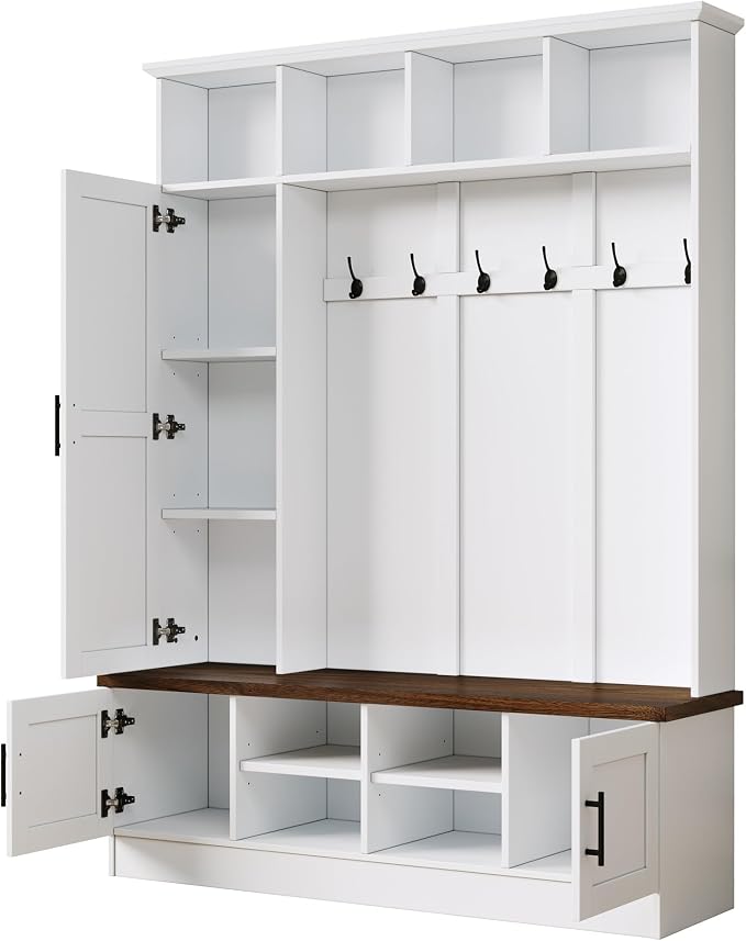 White/Shoe Cubbies