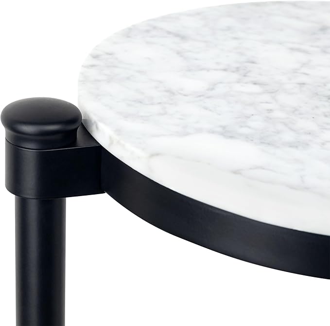 Black With Marble Top