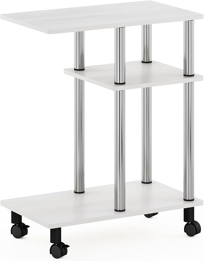 White Oak/Stainless Steel