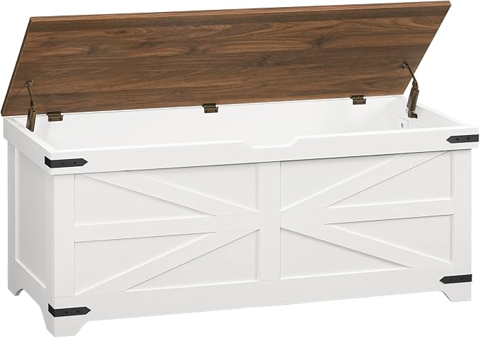 White + Walnut