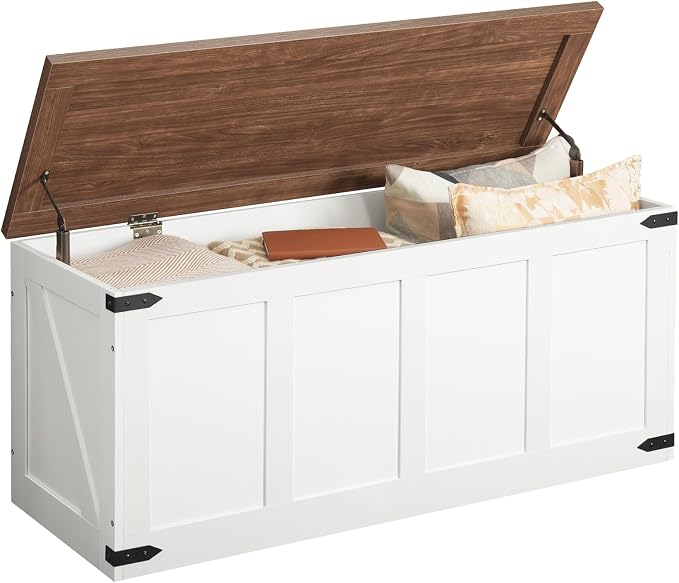 White + Walnut
