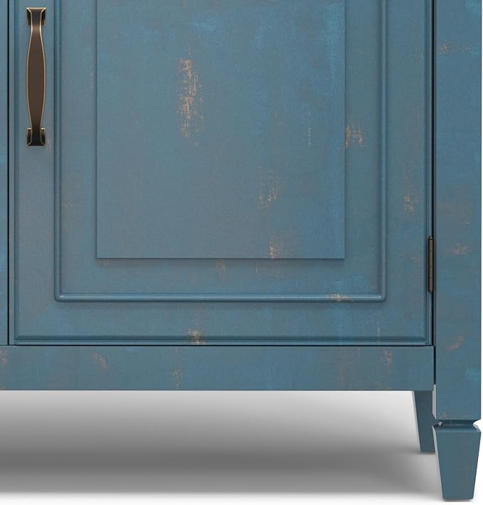 Distressed Coastal Blue
